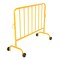 Vestil YELLOW BARRIER 48" W/WHEELED FEET PRAIL-48-Y-WW - alternate 1
